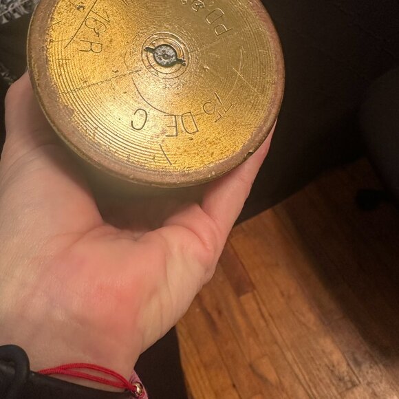 WWI Verdun Artillery Shell Trench Art Flowers Floral Bras 1916 - Picture 8 of 12